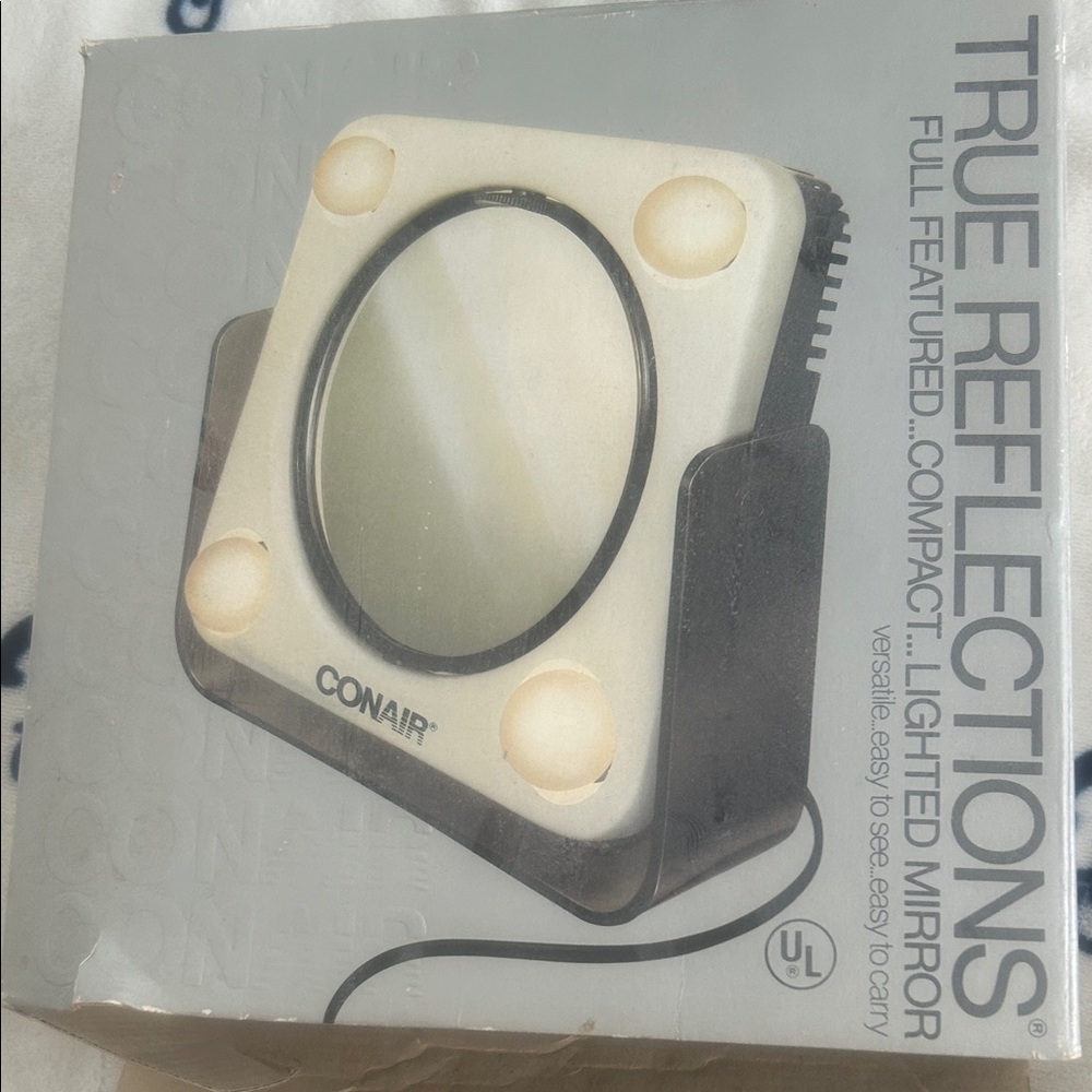 Conair True Reflections Lighted Mirror - White